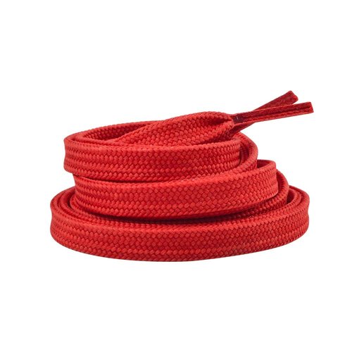 Bont Skates Waxed Laces - 6mm & 8mm - 47" 71" 79" 96" 108" - Like It's Hot Red (8mm Wide / 71 inch / 180cm)
