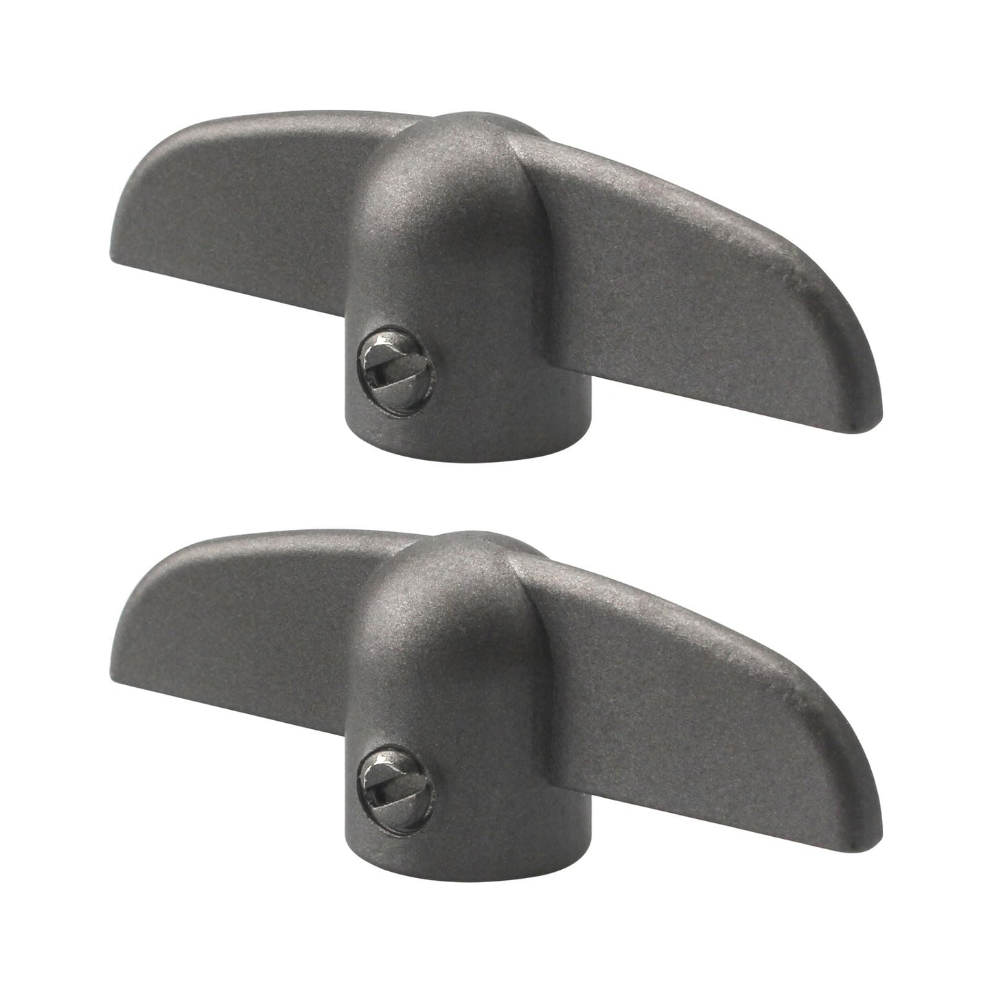 VIDABTE T-Handle Crank for Andersen Casement Windows, 3/8 in Tee Handle Casement Operator, Butterfly Wing Nut T-Handles (2 pcs)
