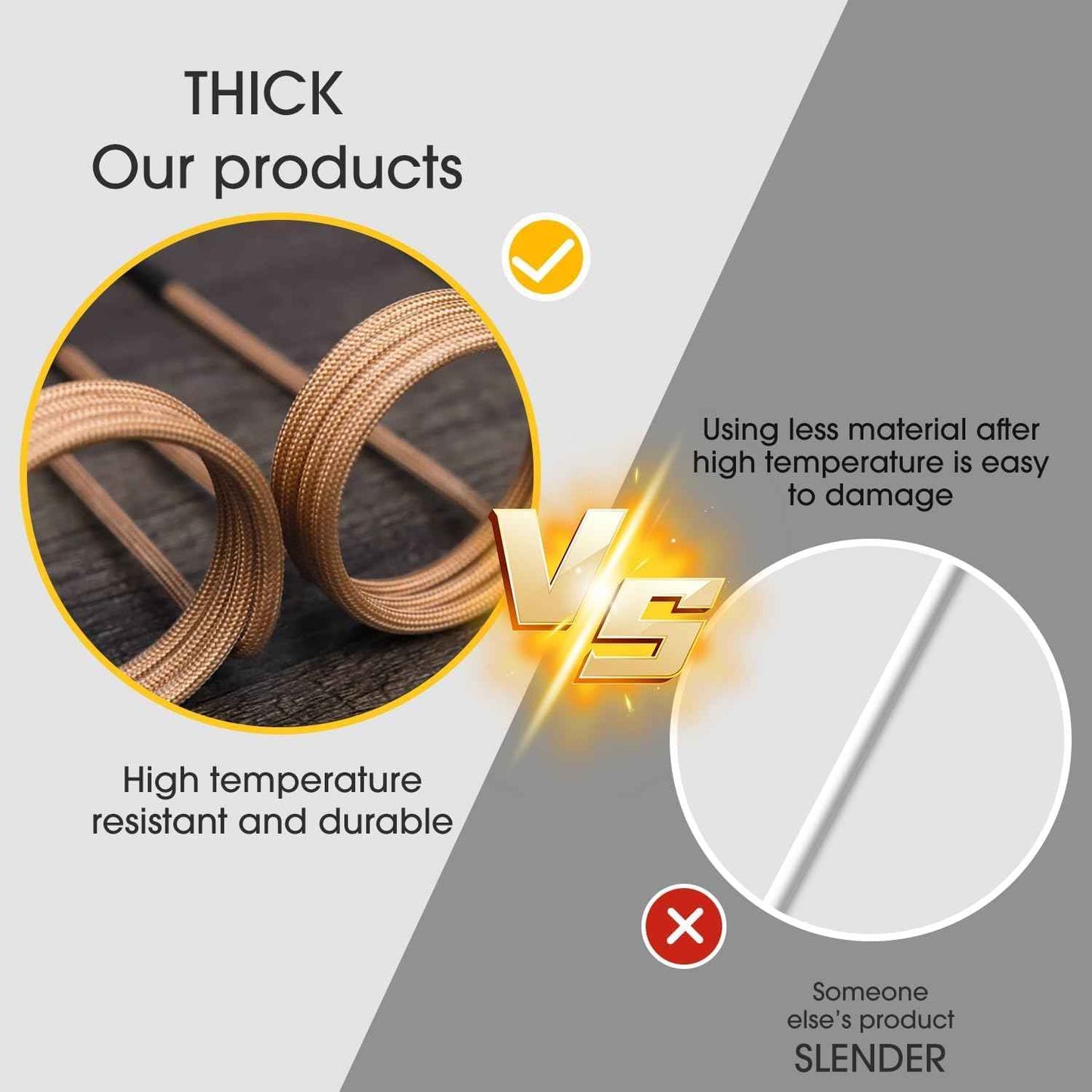 Induction Heater Coil Kit - 10PCS Flexible Coils for Bolt Removal & Long Lifespan