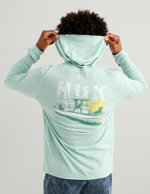 HUK Men's Performance Fishing T-Shirt - Short Sleeve, Lightweight & Quick-Dry