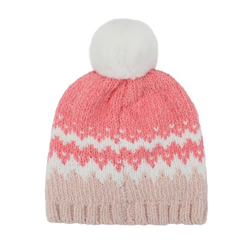 Bioworld Wicked G Pink Chenille Yarn Cuffless Beanie