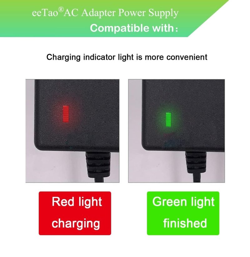 eeTao 42V 1.5A-2A Charger for Hiboy S2 Pro, S2 Lite, S2, KS4, KS4 Pro, NEX, NEX3, NEX5, Max, Max3, Max V2 Electric FCA133-42105 CS-518 36V Battery FCA133-42105 42VDC DC42V 42.0V Power Supply