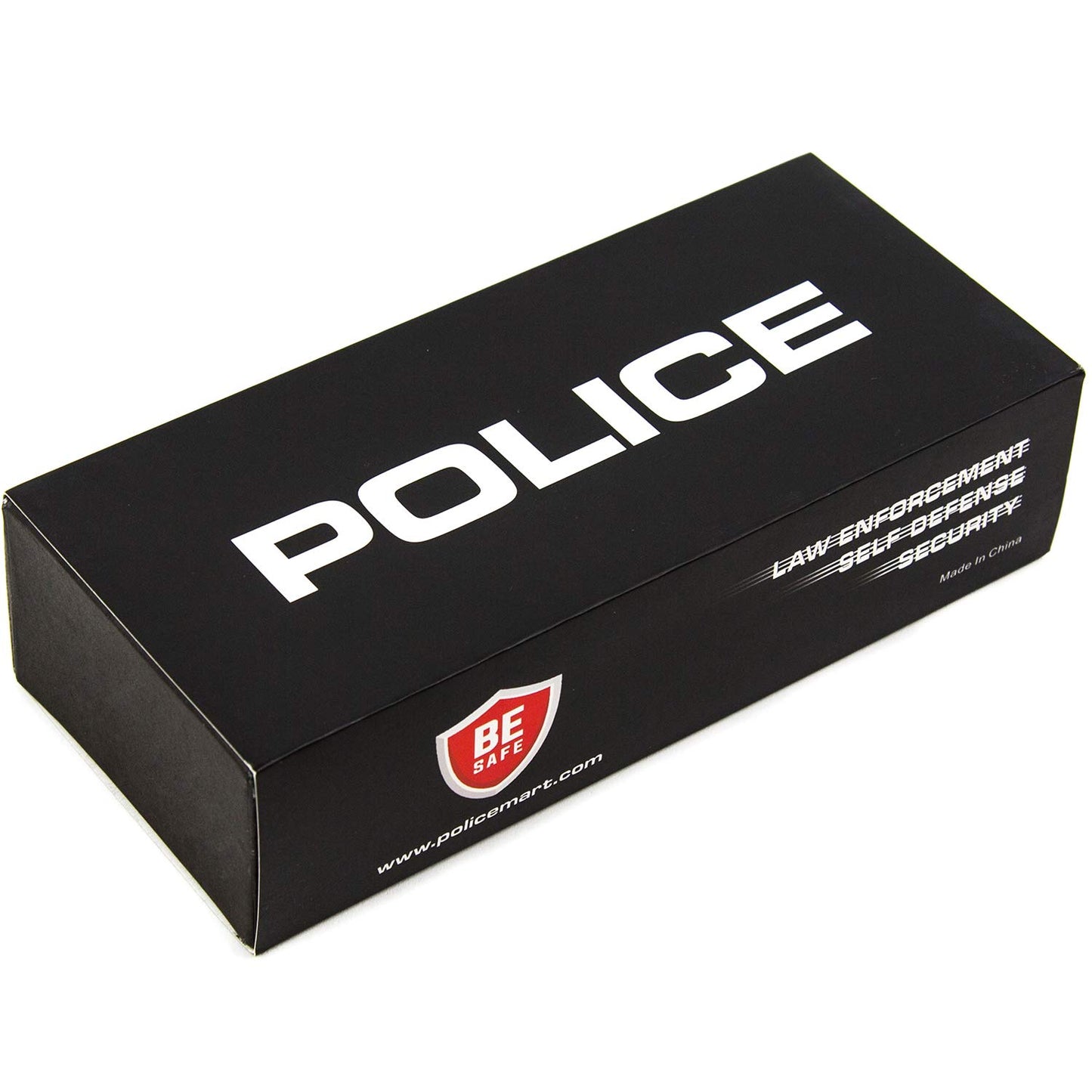 POLICE Stun Gun 305 - Rechargebale with LED Flashlight, Black