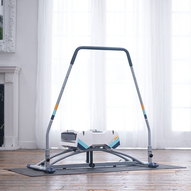 Aeroski Fitness Mat - Lightweight, Multi-Surface, Anti-Slip Exercise Equipment Mat Protects Your Floors and Machines
