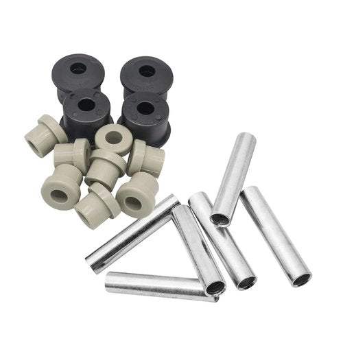 Drive-up Rear Leaf Spring Sleeves Bushing Kit for EZGO RXV 2008 up Golf Cart