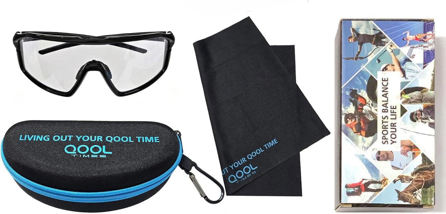 Polarized Cycling Sunglasses - UV Protection for Outdoor Sports | Ideal for Golf, Running & MTB