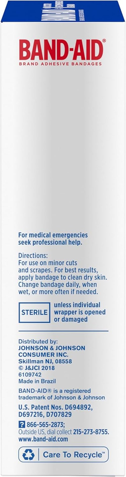 BAND-AID Brand Flexible Fabric Adhesive Bandages - Comfortable Protection for Minor Cuts | Extra Large Size