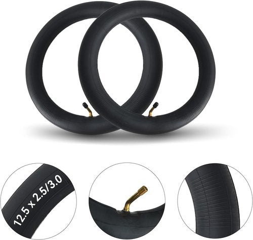 Inner Tube 12.5x2.5 | 12.5x2.75 | 12.5x3.0 - Durable 2-Piece Set for Optimal Performance