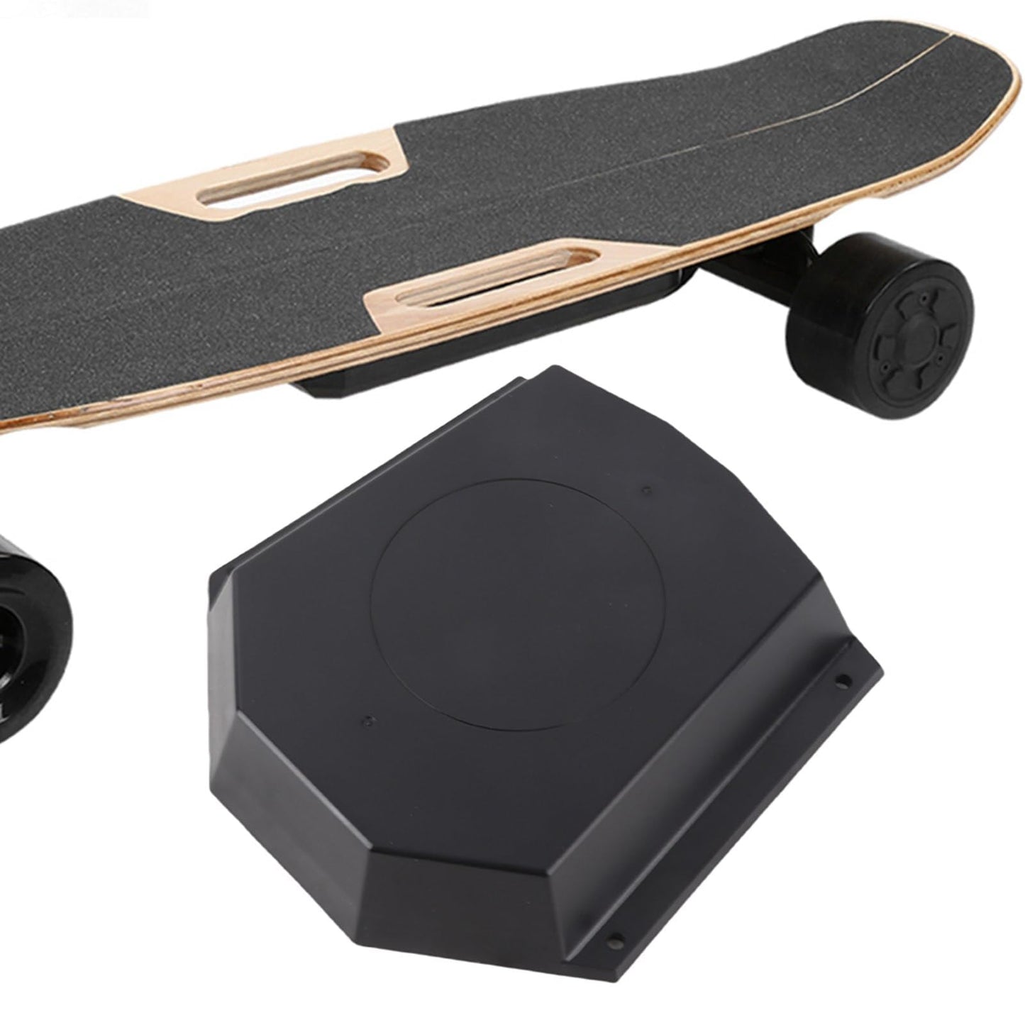 Tgoon Electric Skateboard Battery Box, Mini Electric Skateboard Enclosure for Skateboard Organizer Storage Box, Four Wheel Electric Skateboard Longboard Controller Box Accessory