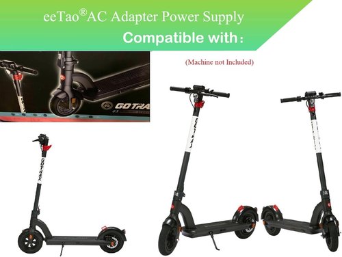 GOTRAX 42V Charger - Compatible with GXL V2, Nano S3 ION, G2-G6, Apex | 1.5A-2A Power Supply Cord