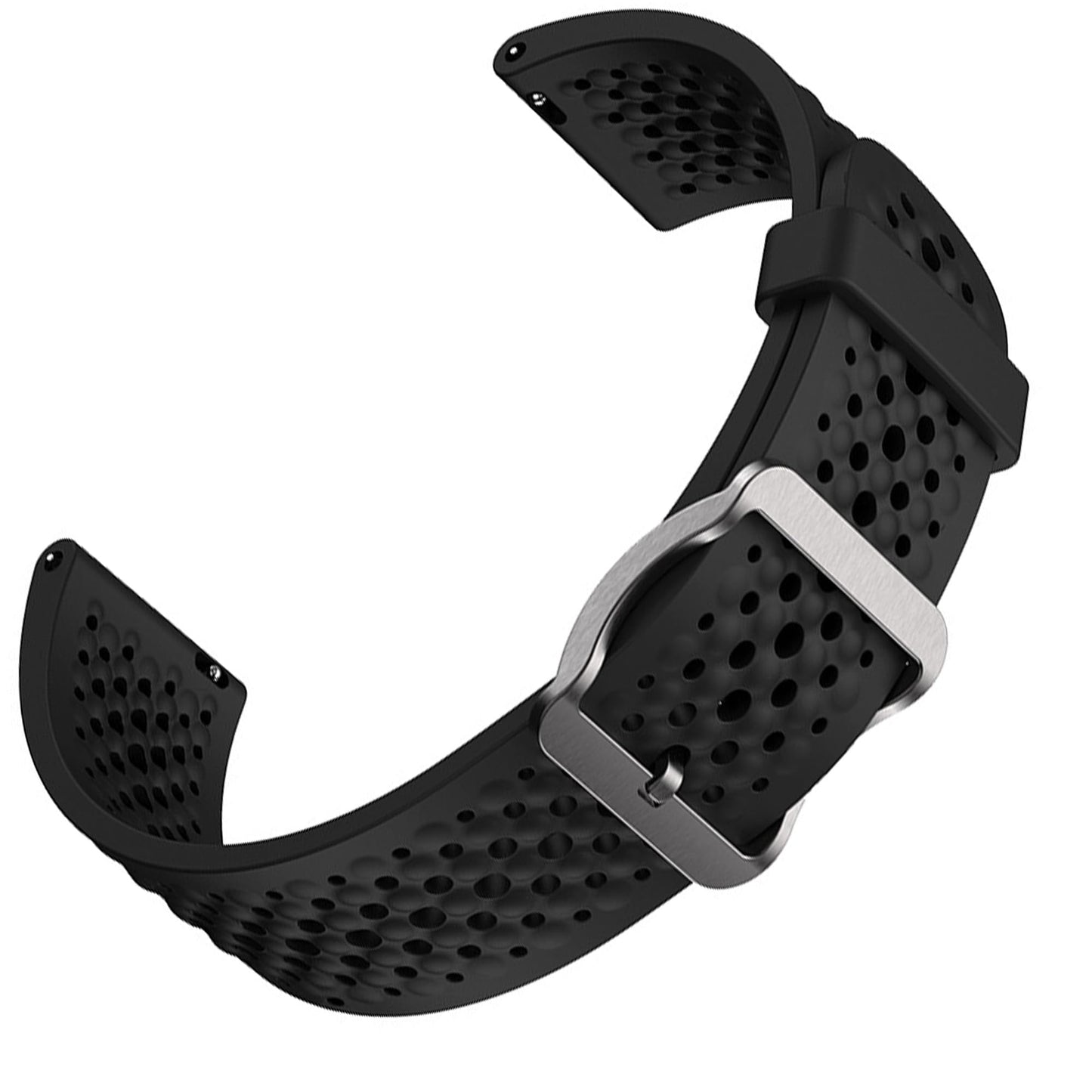 Lamshaw Compatible with CARBINOX Vortex bands, Silicone band with Metal Buckle Compatible with CARBINOX Edge, Vortex, X-Ranger, Vortex, Vesta, Blaze Round, Blaze S, Blaze Square Smart Watch