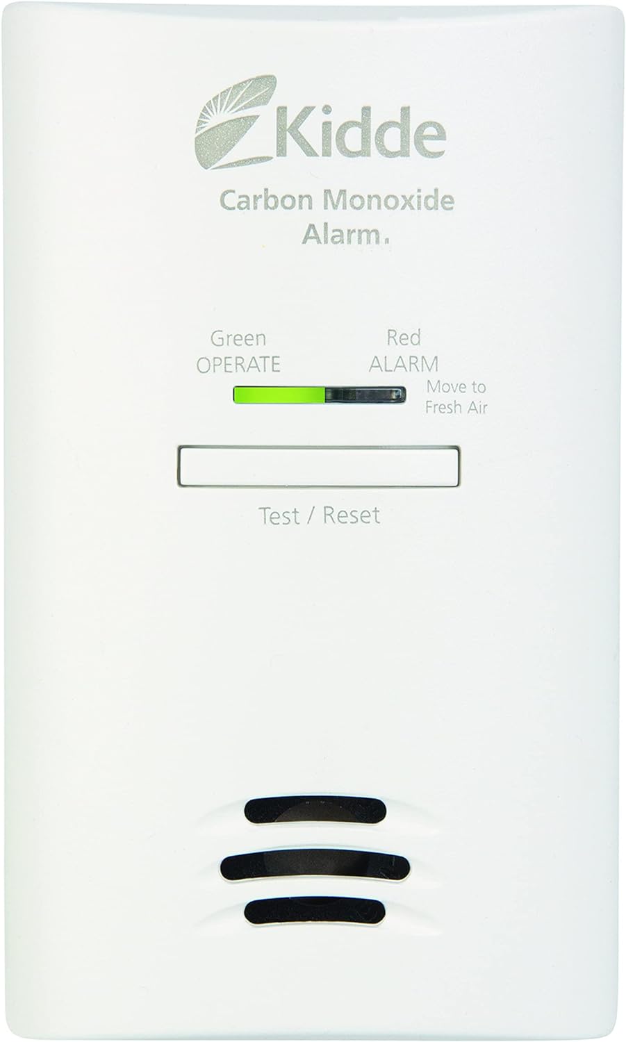 Kidde Plug-In Carbon Monoxide Detector with Battery Backup & Test-Hush Button