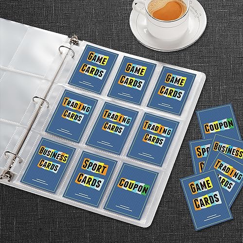 36-Pack Trading Card Sleeves for Standard Binders - PVC-Free, Acid-Free Protectors