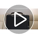 Biometric Gun Safe for Handguns - Portable Fingerprint Lock with Handle