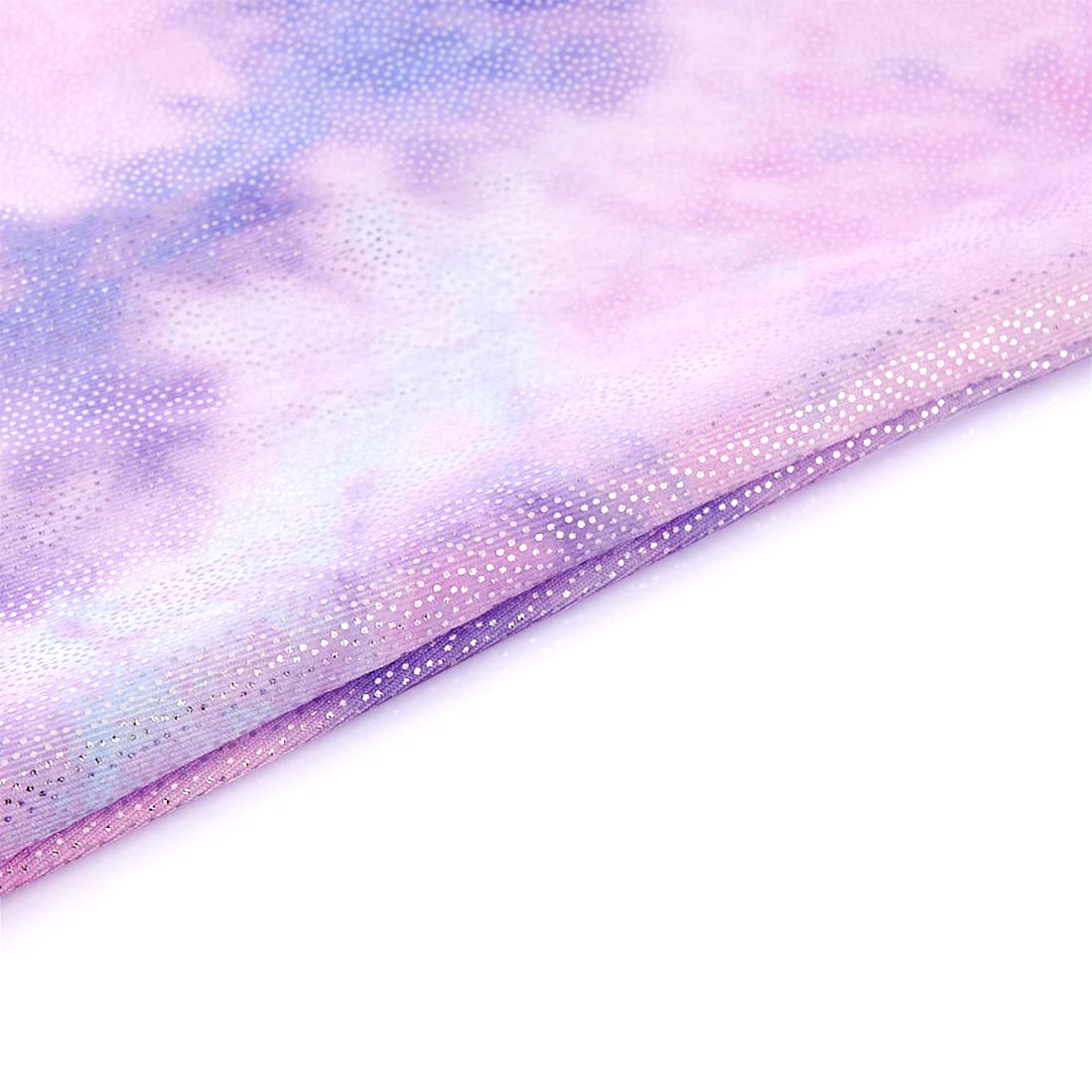 HOZIY Toddler Girls Gymnastics Outfit with Shorts Leotards for Kids Tumbling Biketard 4t 5t Leo Dance Clothes Clothing Bodysuits Child Purple Tie Dye