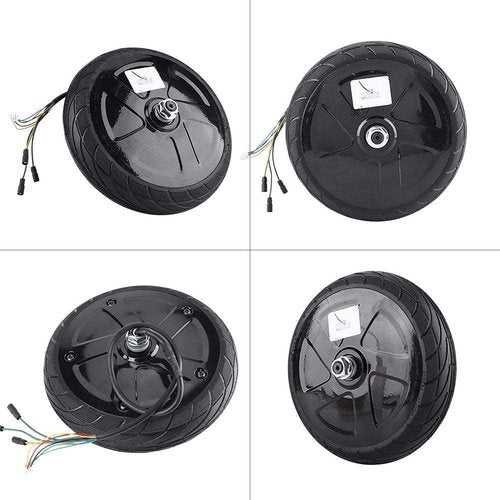 GYL 350W Motor Tire, 8 Inch 200x50 Scooter wheels for Segway Ninebot ES1 ES2 ES3 ES4 Electric Scooter Accessories, Honeycomb Explosion-proof Motor Front Wheel Replacement
