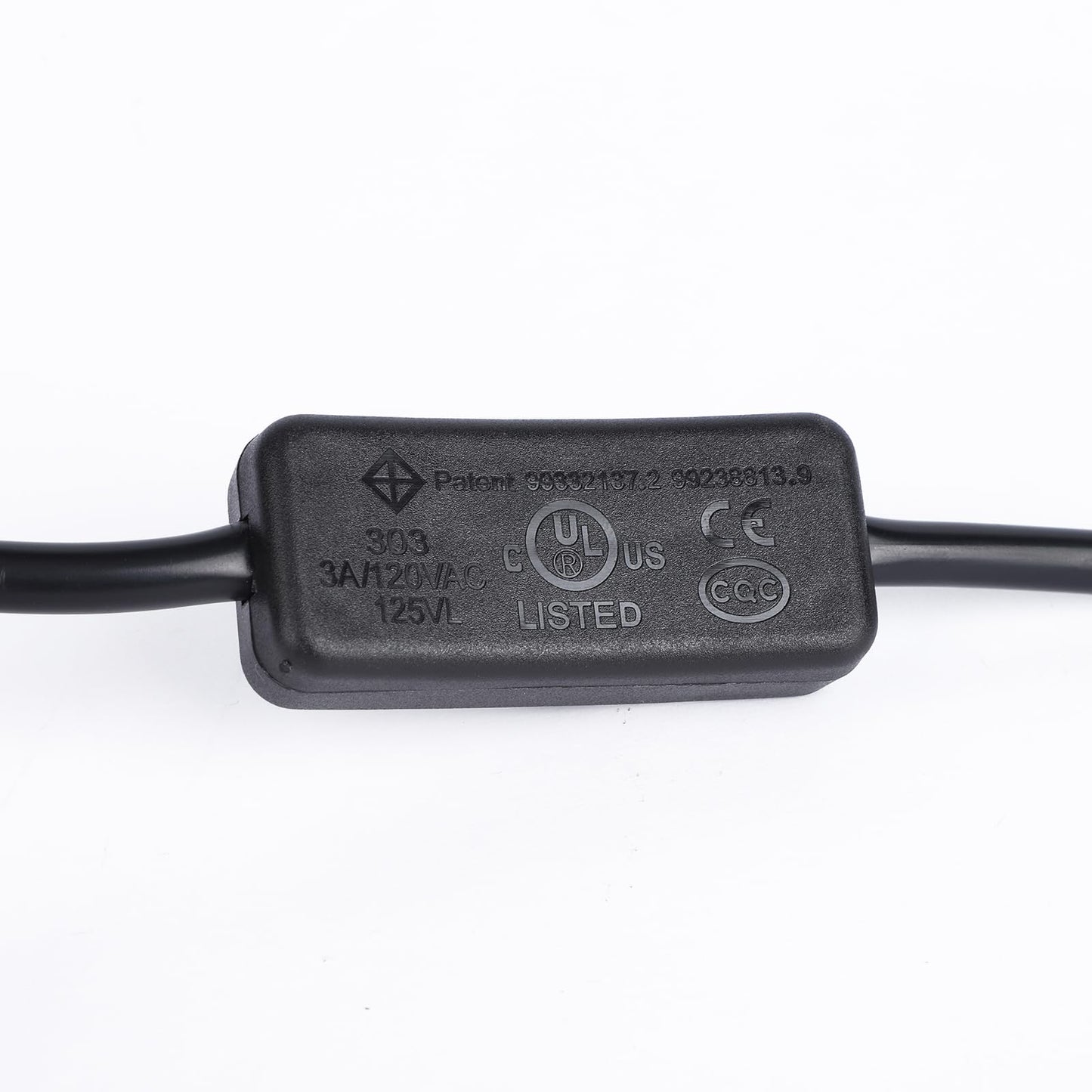 DROK 4FT Power Cable 3 Prong Grounding Plug, AC Power Cord Extension Cord with Switch On/Off and Fork Terminal Connectors, AC/DC Adapter 18 AWG for Electrical Testing, AC to DC Converter 110V to 12V