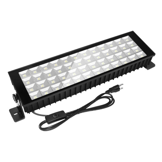1 Pack 100W LED Shop Lights, 6000K 11000LM Work Light for Garage, Plug in Garage Light with 9.8FT Power Cord, Workshop, Yard, Garage, Warehouses,Carport,for Indoor Outdoor use IP66 Waterproof