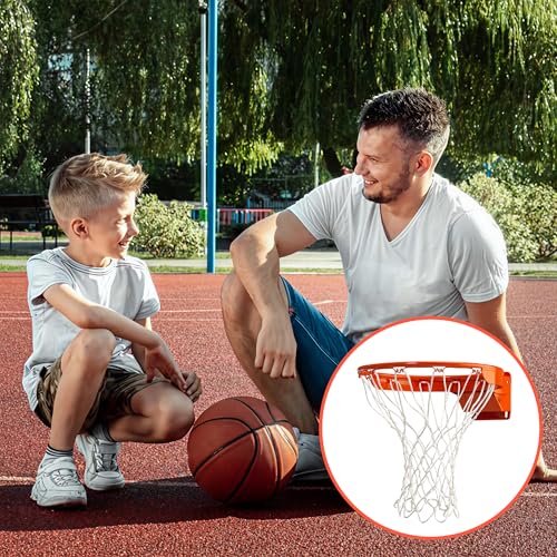 Heavy Duty Basketball Net Replacement - 12 Loop All Weather Hoop Net