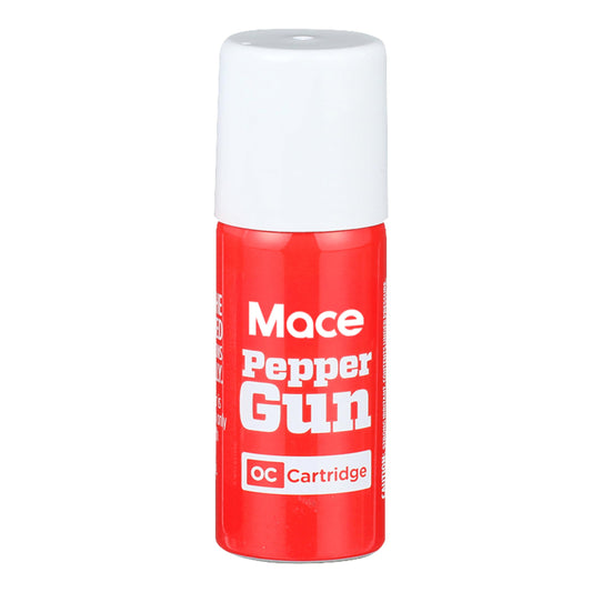 Mace Pepper Spray Cartridge Refill - 28g, Compatible with Mace Pepper Spray Gun 2.0 Only, Max Strength 10% OC Formula, Long Lasting UV Dye, Self Defense for Women & Men