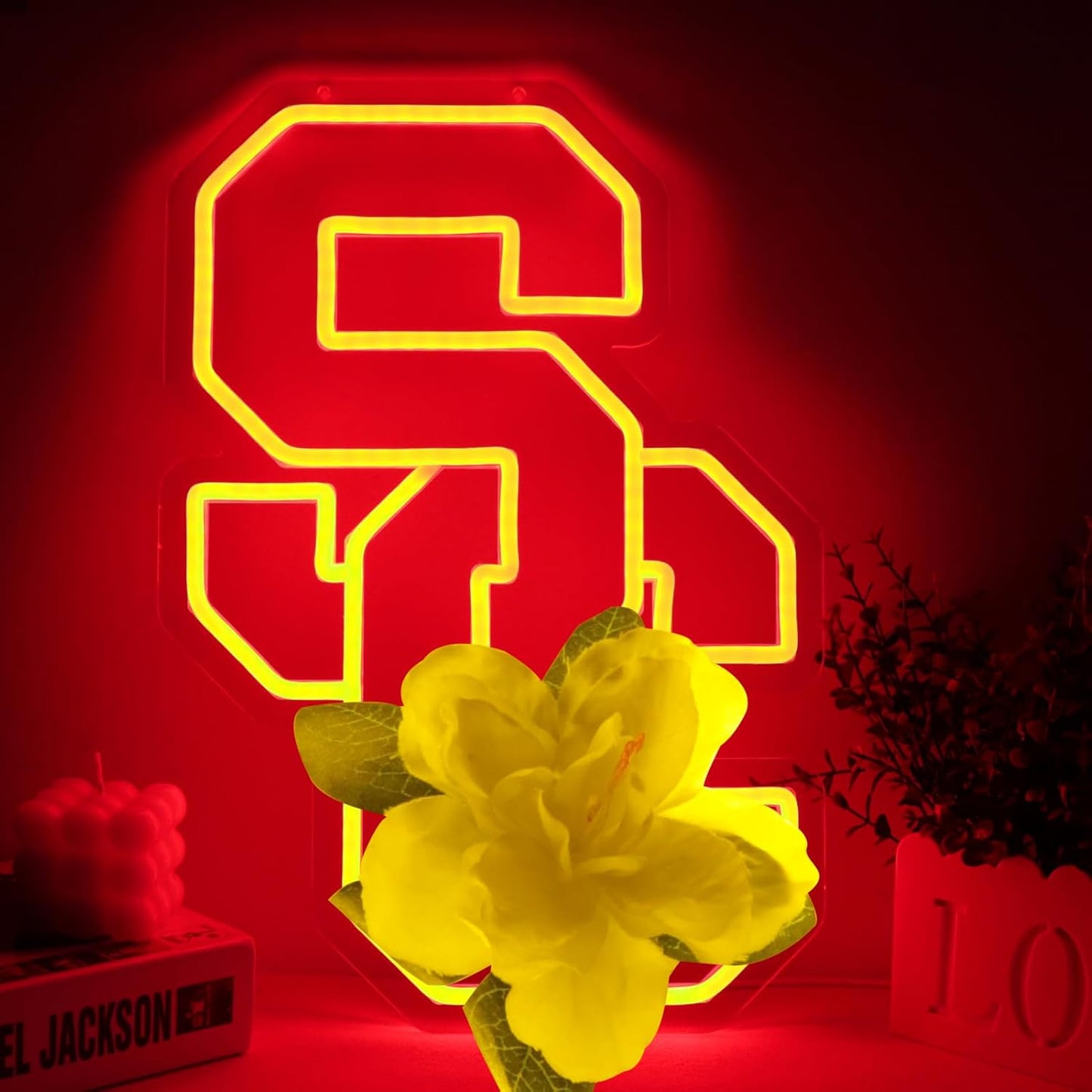 New York Yankees Neon Wall Sign - LED Baseball Team Decor for Man Cave & Bedroom, 13x15 Inch, Perfect Birthday & Christmas Gift