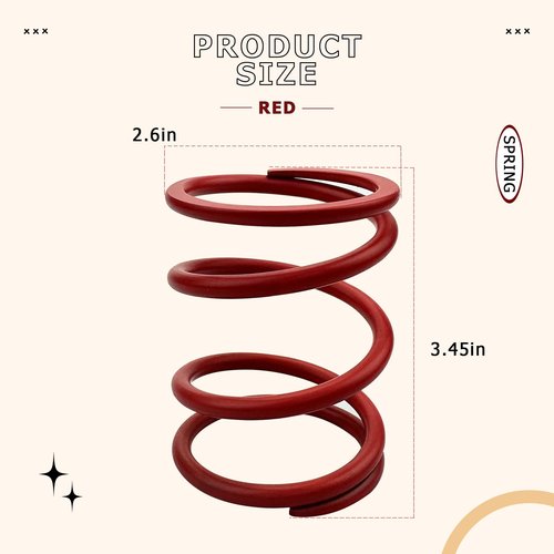BKIFU Driven Clutch Power Spring for Club Car DS Precedent Gas Golf Cart Car 1986-Up,high Torque Power Driven Clutch Spring,red,Club car Precedent Clutch Spring -1pcs