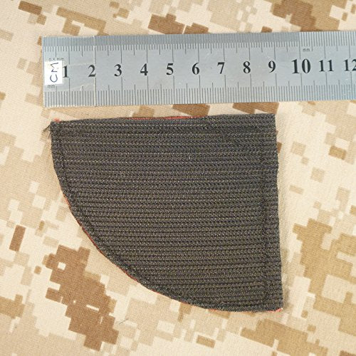 Viking Raven Banner Tactical Embroidered Patch - Black and Red