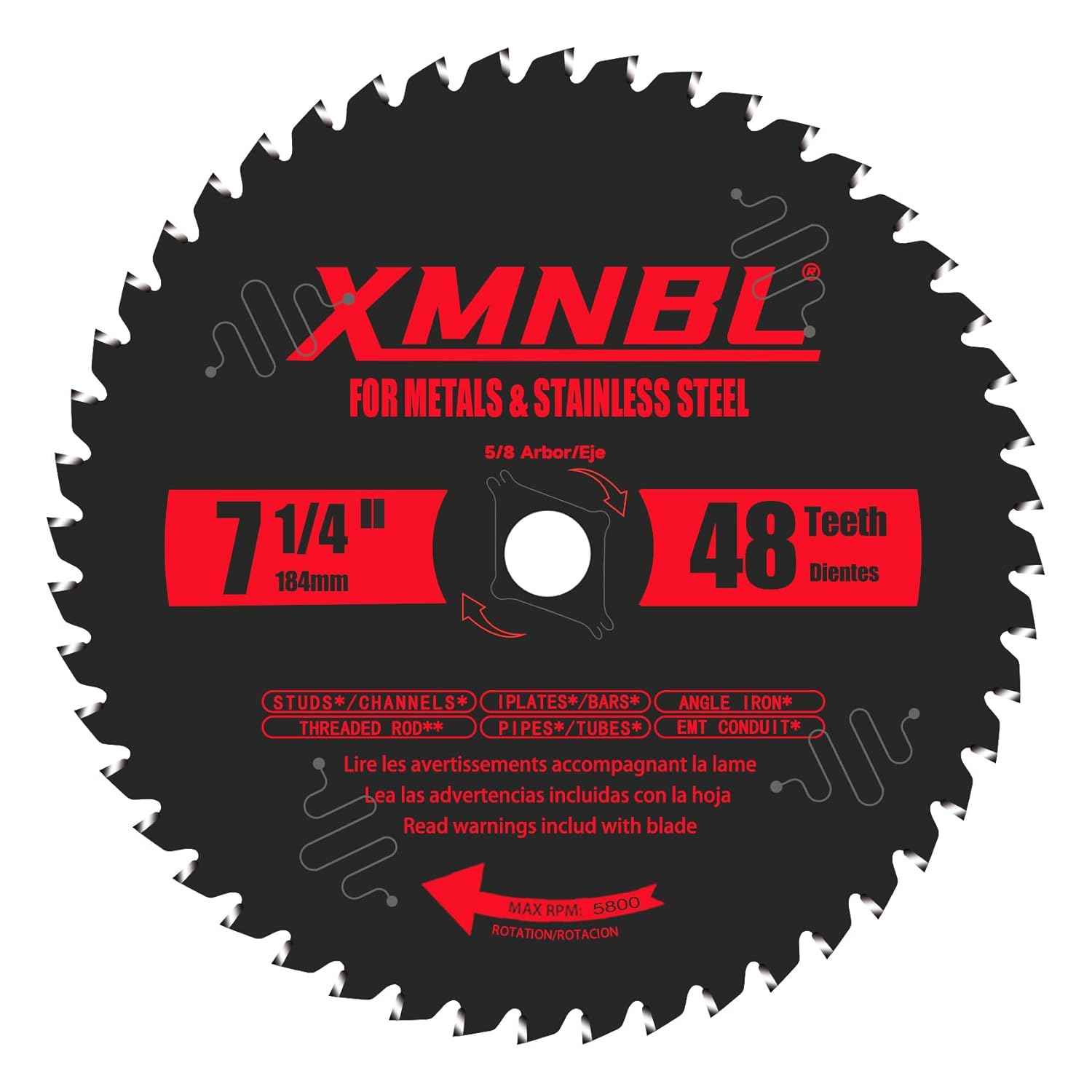 14-Inch Steel Cutting Saw Blade - 72T Carbide Replacement for Diablo D1472CF & Evolution Chop Saws
