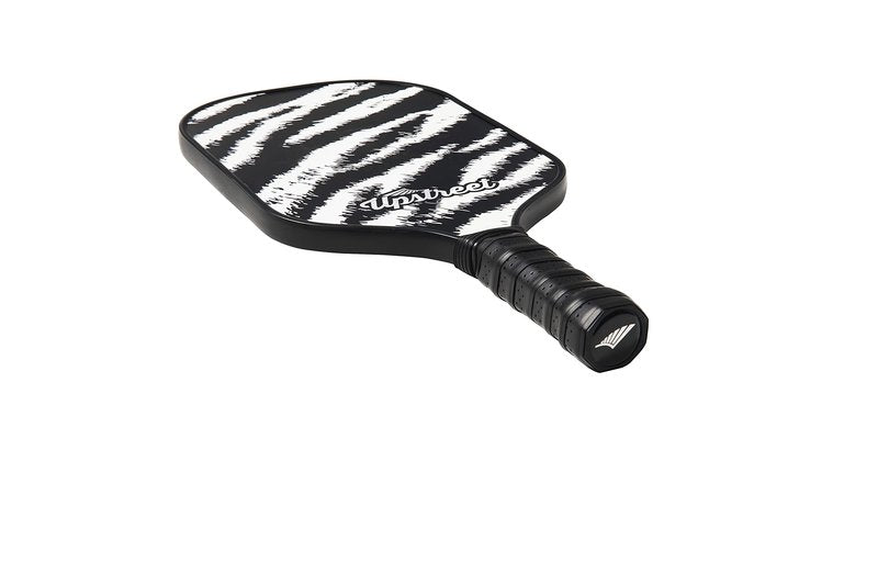 Upstreet Graphite Pickleball Paddle Set | Gold Blue Silver Glitter Cheetah Snakeskin Tiger | Pickleball Rackets Include Padded Cover, Lightweight Honeycomb Composite Pickleball Paddles for Women & Men
