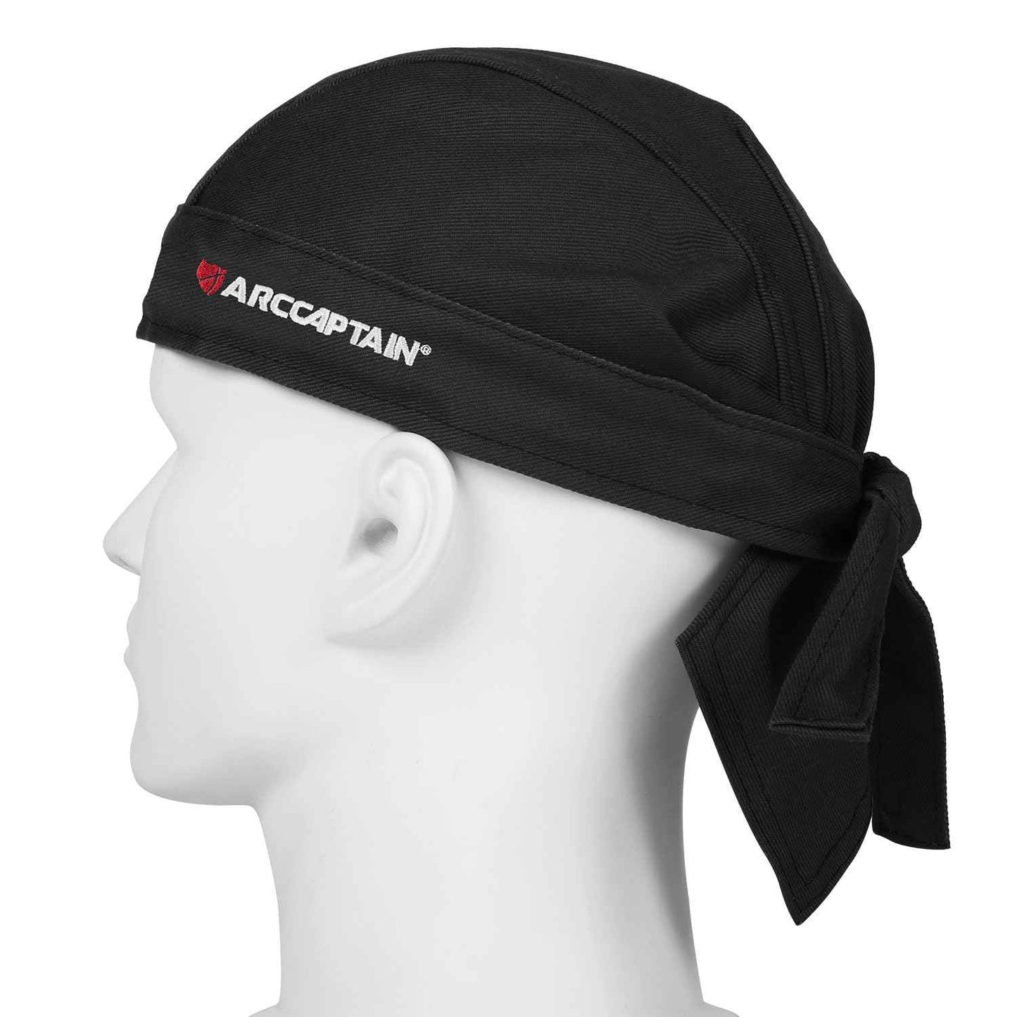 ARCCAPTAIN 2 Pcs Welding Cap, Welding Doo Rag, Protective Welders Cap, Welding Hat for Men and Women, Fireproof Cotton and Durable for Safety, M Size