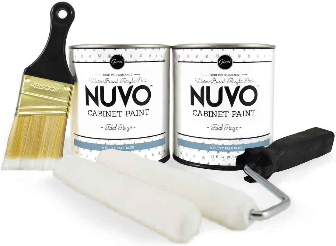 Oxford Blue Cabinet Makeover Kit - 7-Piece DIY Set for Regal Navy Finish