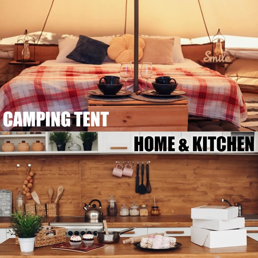 YERGOFE Camping Magnetic Hooks - Magnet Clip Hanger (4)