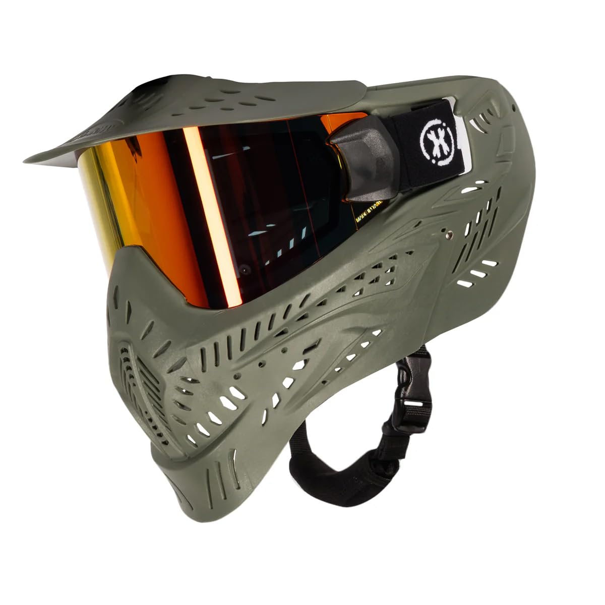 HSTL Goggle Olive with Fire Lens