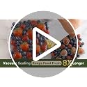 Handheld Vacuum Sealer for Food, Compact Cordless Sealer, 30 Reusable