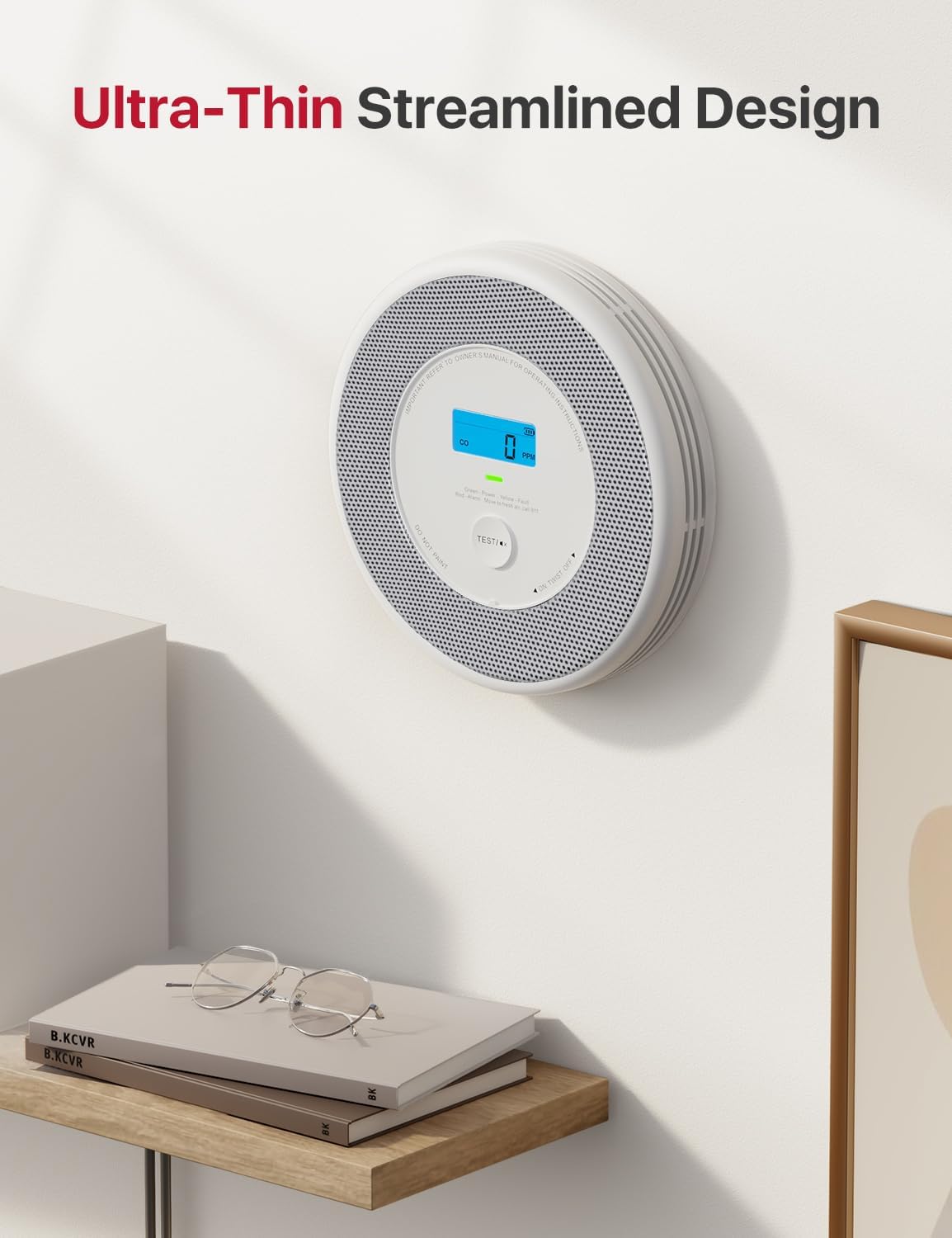 X-Sense XP0A-SR Smoke and Carbon Monoxide Detector Combo with Voice Alerts - 1-Pack