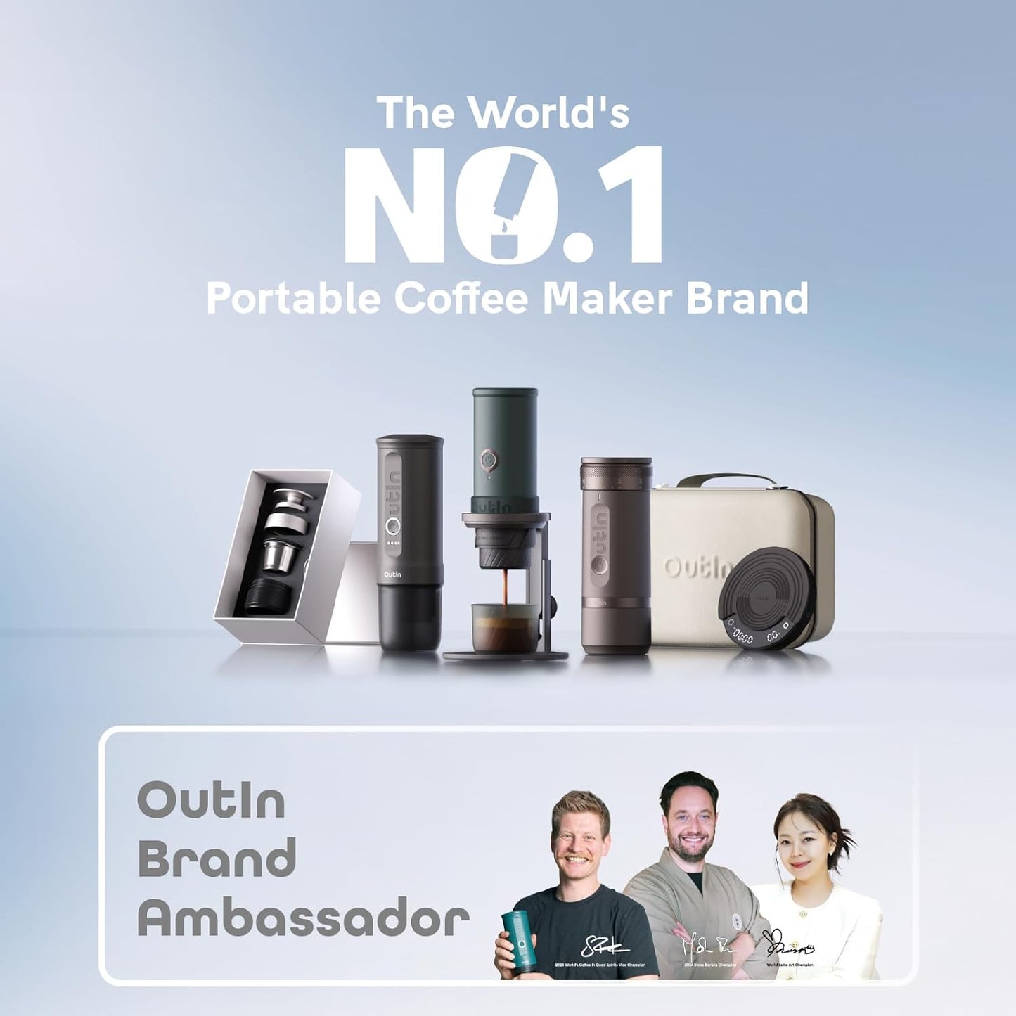 Portable Espresso Coffee Stand - Detachable Universal Pour Over Station for Easy Travel