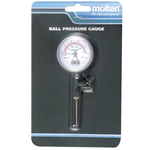 Molten PG Pressure Gauge with Built-in Release Valve, Black
