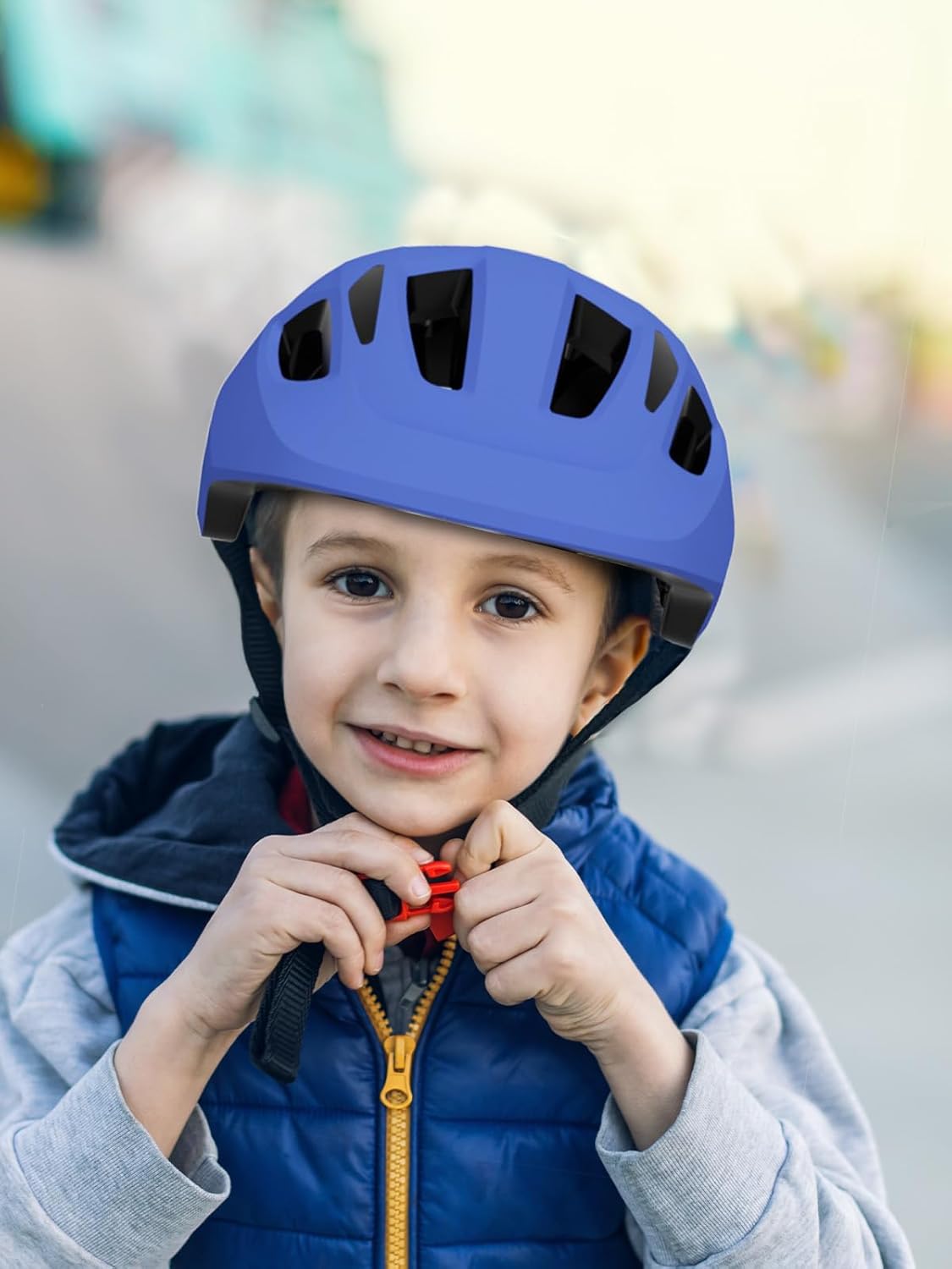 XJD Toddler Helmet - Adjustable Multi-Sport Bike & Skateboard Safety Gear for Ages 1+ | Lightweight Design