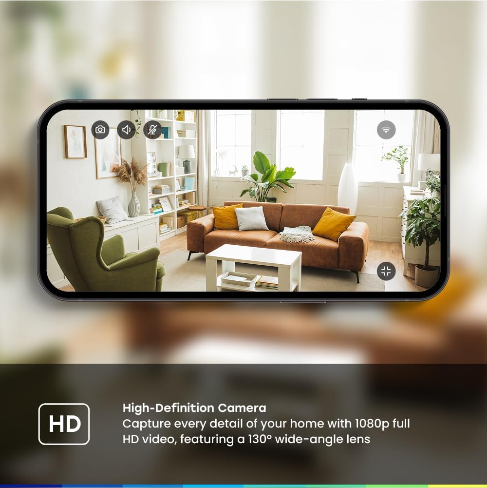 myQ Smart Outdoor Wired Camera by Chamberlain – Home Security with HD Video
