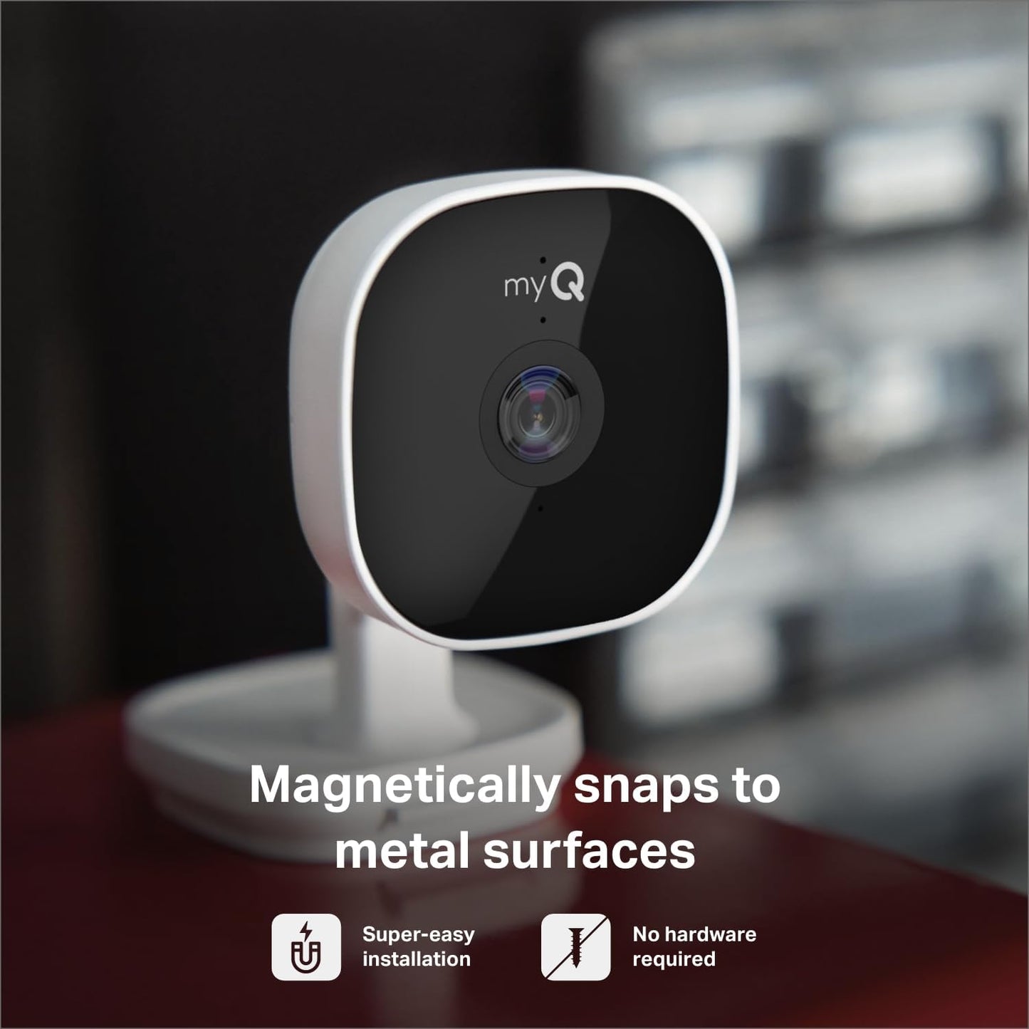 myQ Smart Outdoor Wired Camera by Chamberlain – Home Security with HD Video