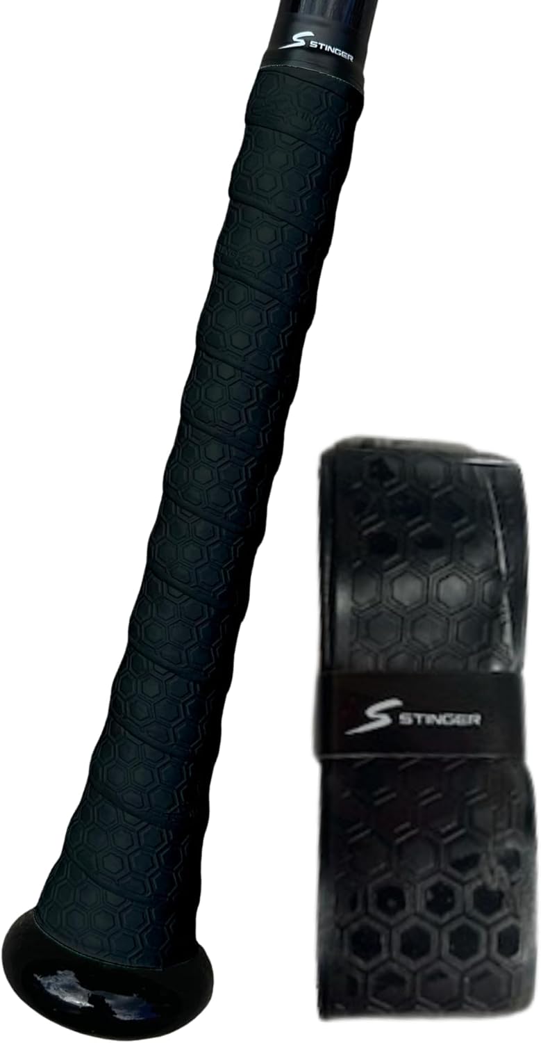 Stinger Sports Premium Polymer Bat Grip - Enhanced Comfort for Baseball & Softball Players