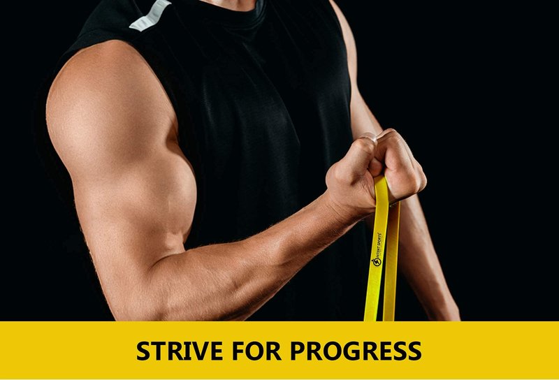Intent Sports Pull up Assist Band (Yellow)