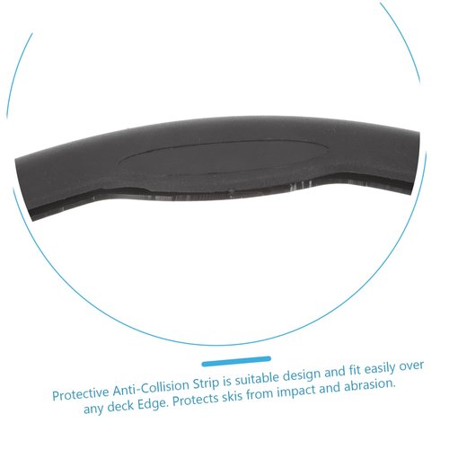 CORHAD Collision Skateboard Bumper Strip Longboard Edge Protector Guard for Kids Youth Beginners Skateboard Rails Strip
