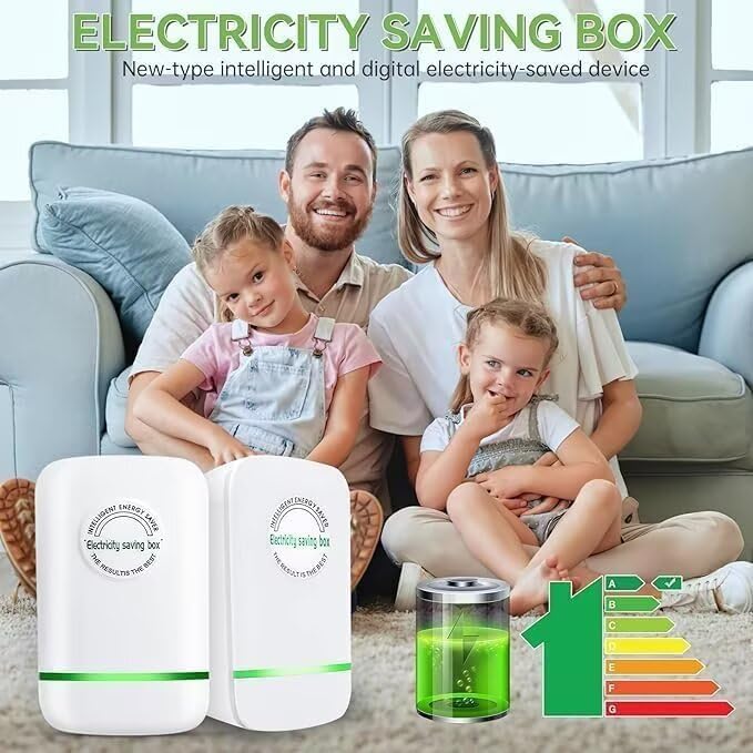 Stop Watt Energy Saving Device Power Saver Electricity Saving Device Save Electricity Stopwatt Energy Saving Device Electricity Saving Box US Plug 90V 250V 30KW Green 4Pack