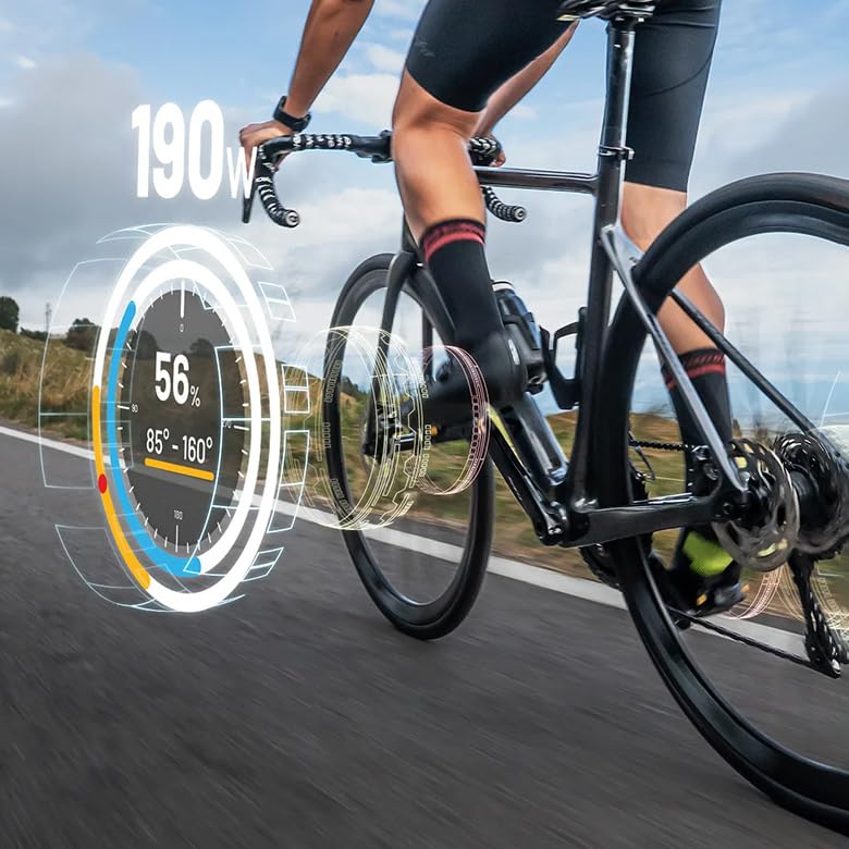 Dual-Sensing Road Cycling Power Meter Pedals - SPD-SL Compatible