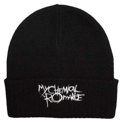 Rock Off officially licensed products Men's My Chemical Romance The Black Parade Logo Beanie Black