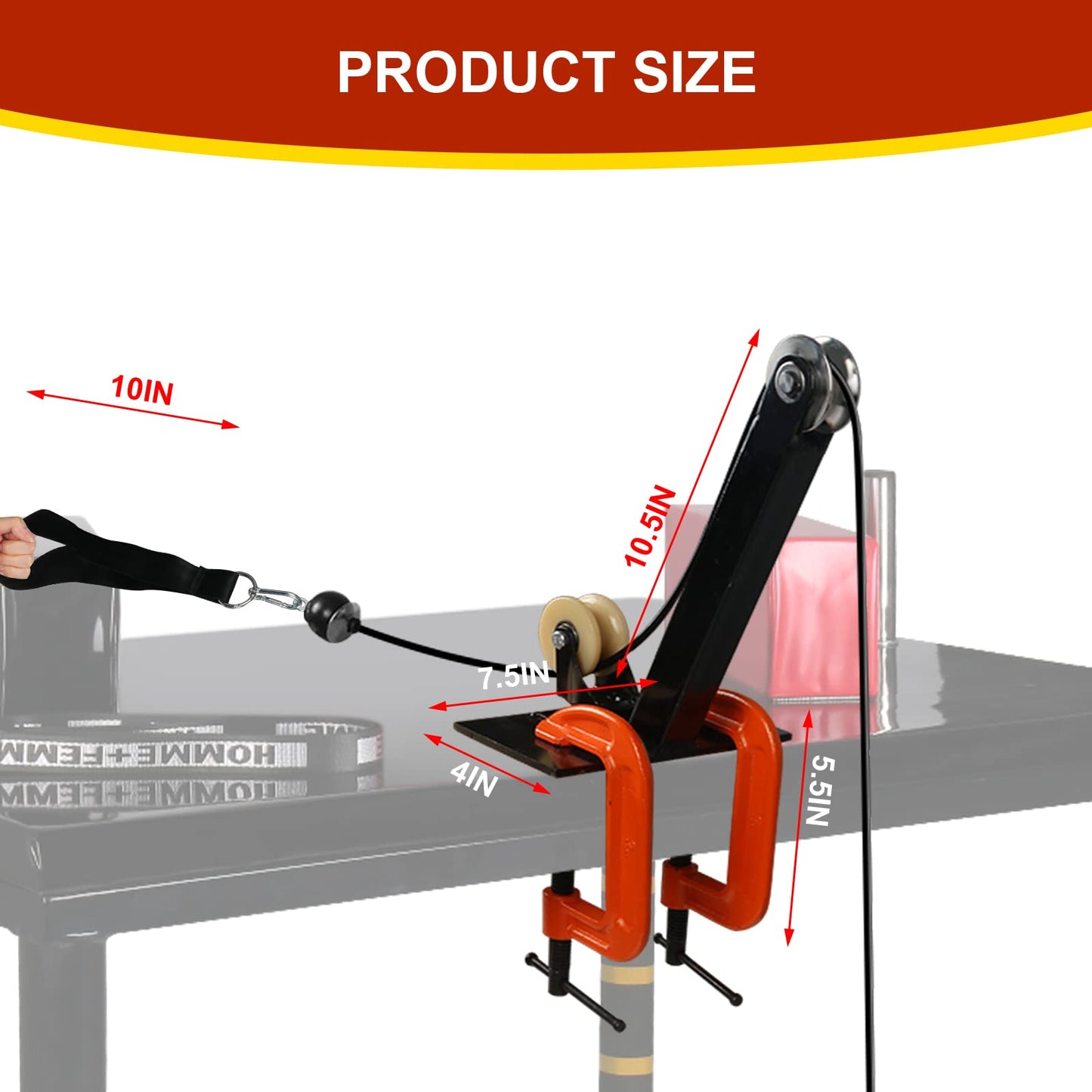 INNOLIFE Standard Arm Wrestling Battle Table (Small wrist strength training rack)