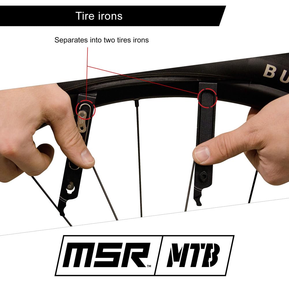 MSR™ 4 in 1 Bicycle Chain Pliers | Mountain Bike | Cycling | Compact | Light Weight | Packable | Attachable | Tool | Multitool