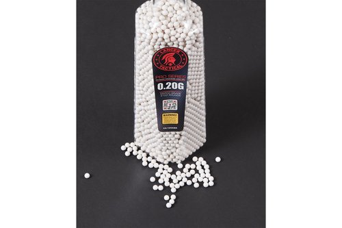 Lancer Tactical Airsoft BBS 6mm Pellets Premium Polished 6mm- 0.20g/0.25g - 5100 Count