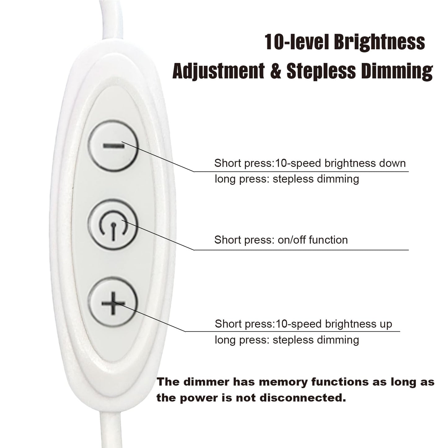 GXILEE COB LED Strip Lights Natural White 4000K CRI92+, DC 5V 6 ft Led Light Strip with Dimmer Switch for Cabinet Home Office DIY Lighting Decoration